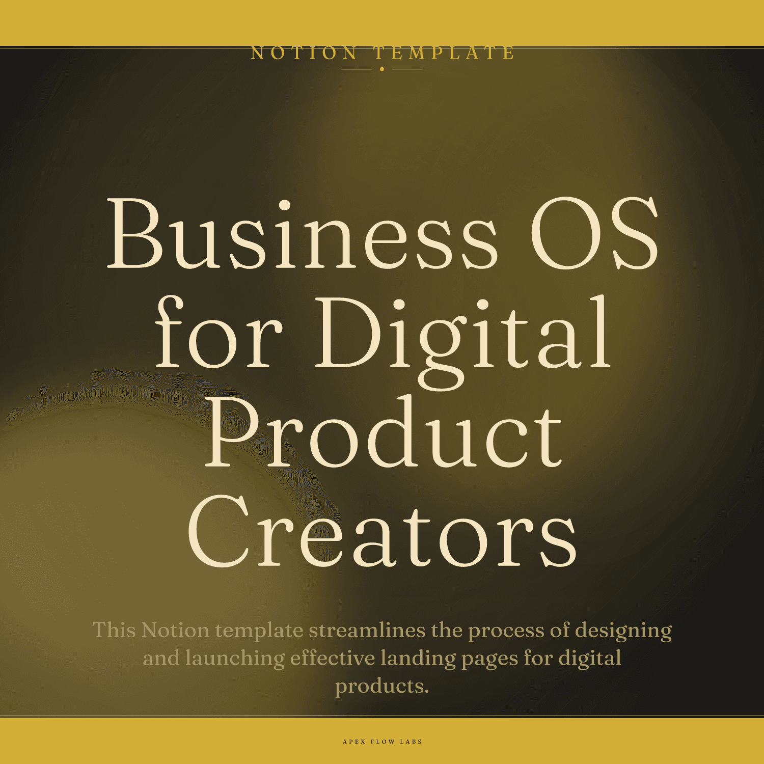 Business OS for Digital Product Creators