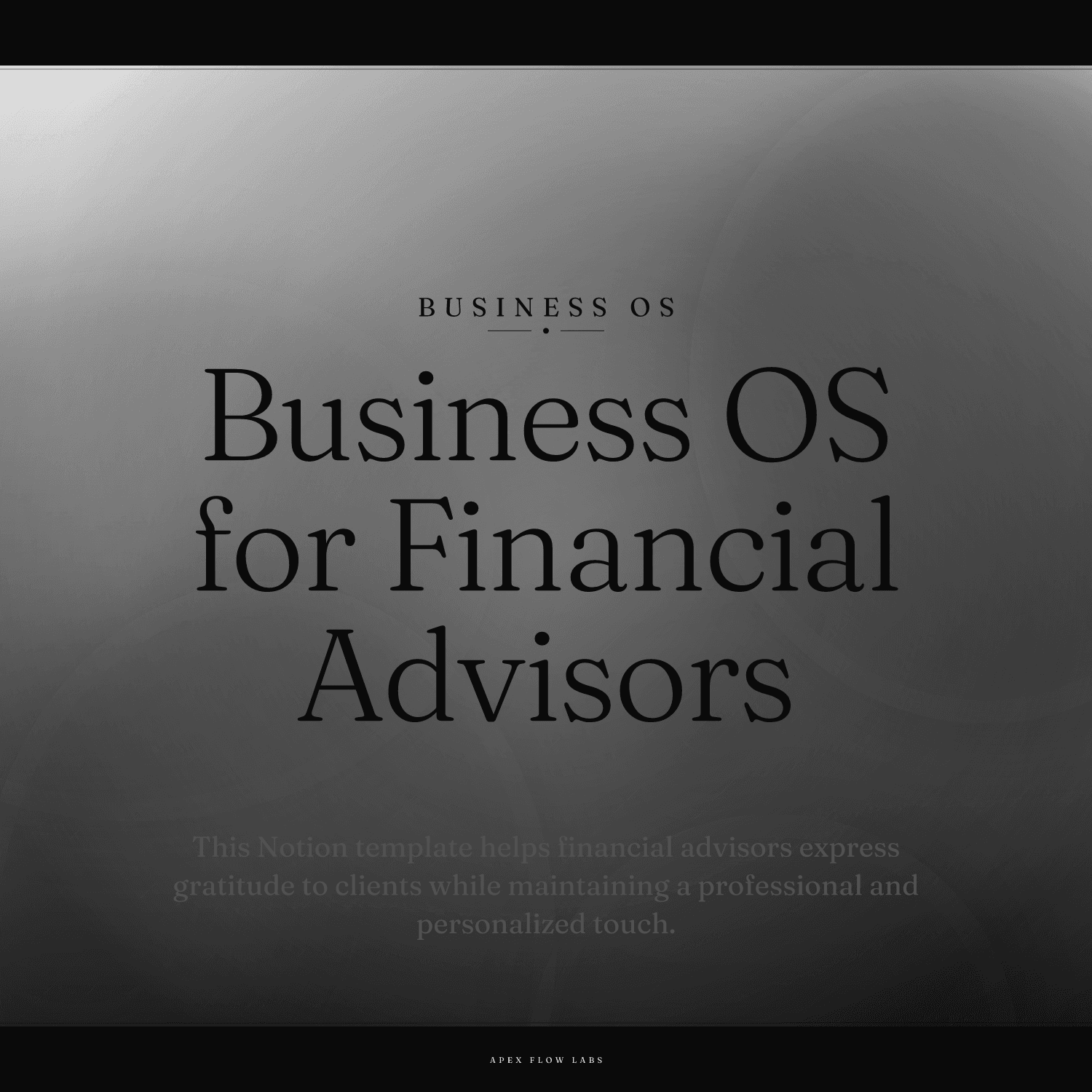 Business OS for Financial Advisors