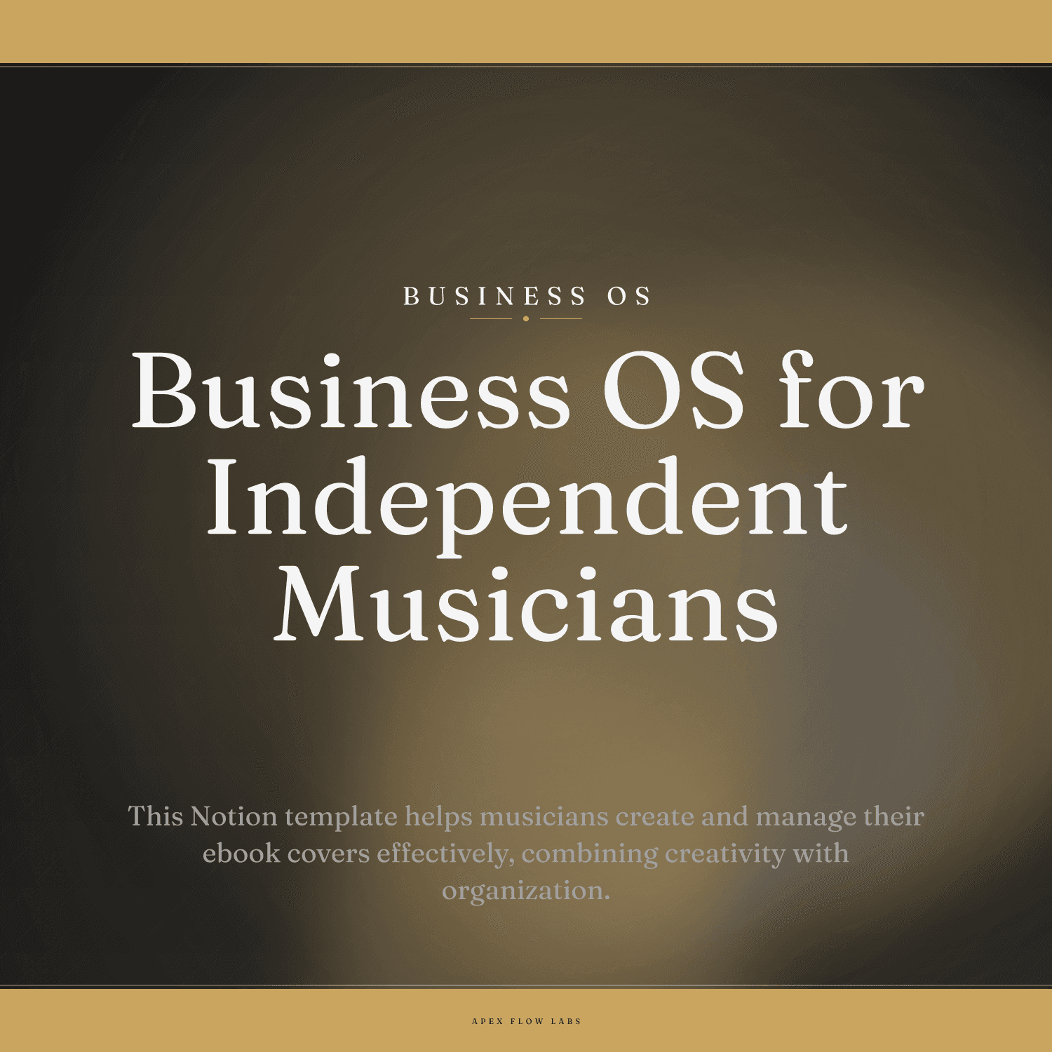 Business OS for Independent Musicians