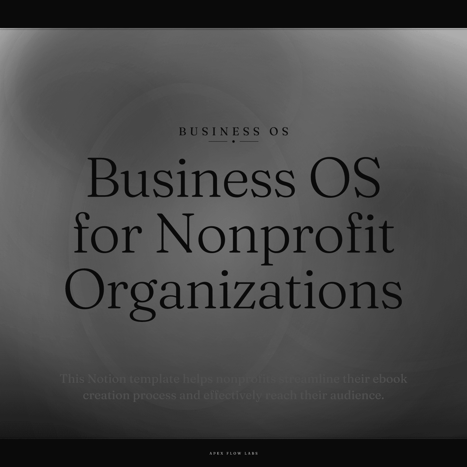 Business OS for Nonprofit Organizations