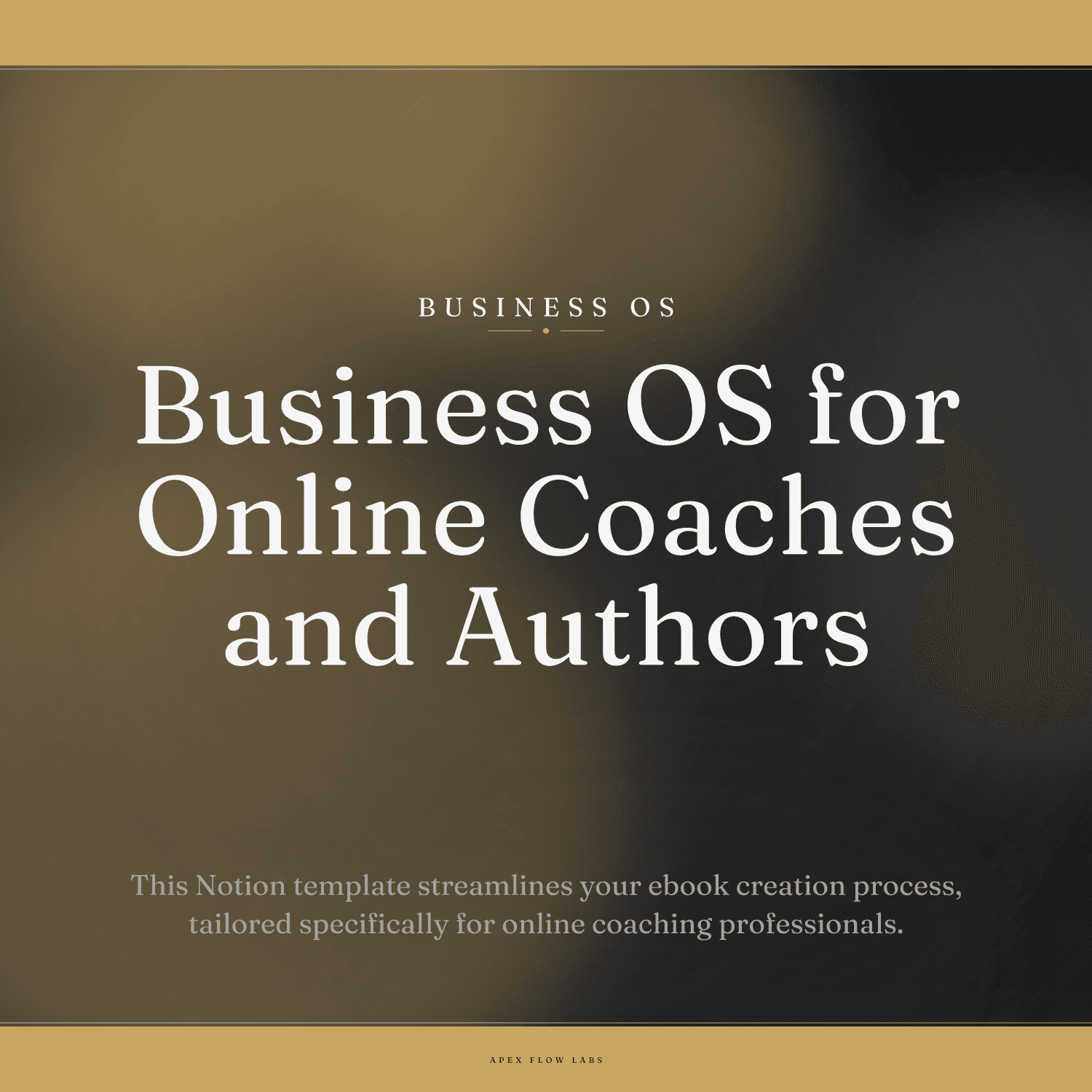 Business OS for Online Coaches and Authors
