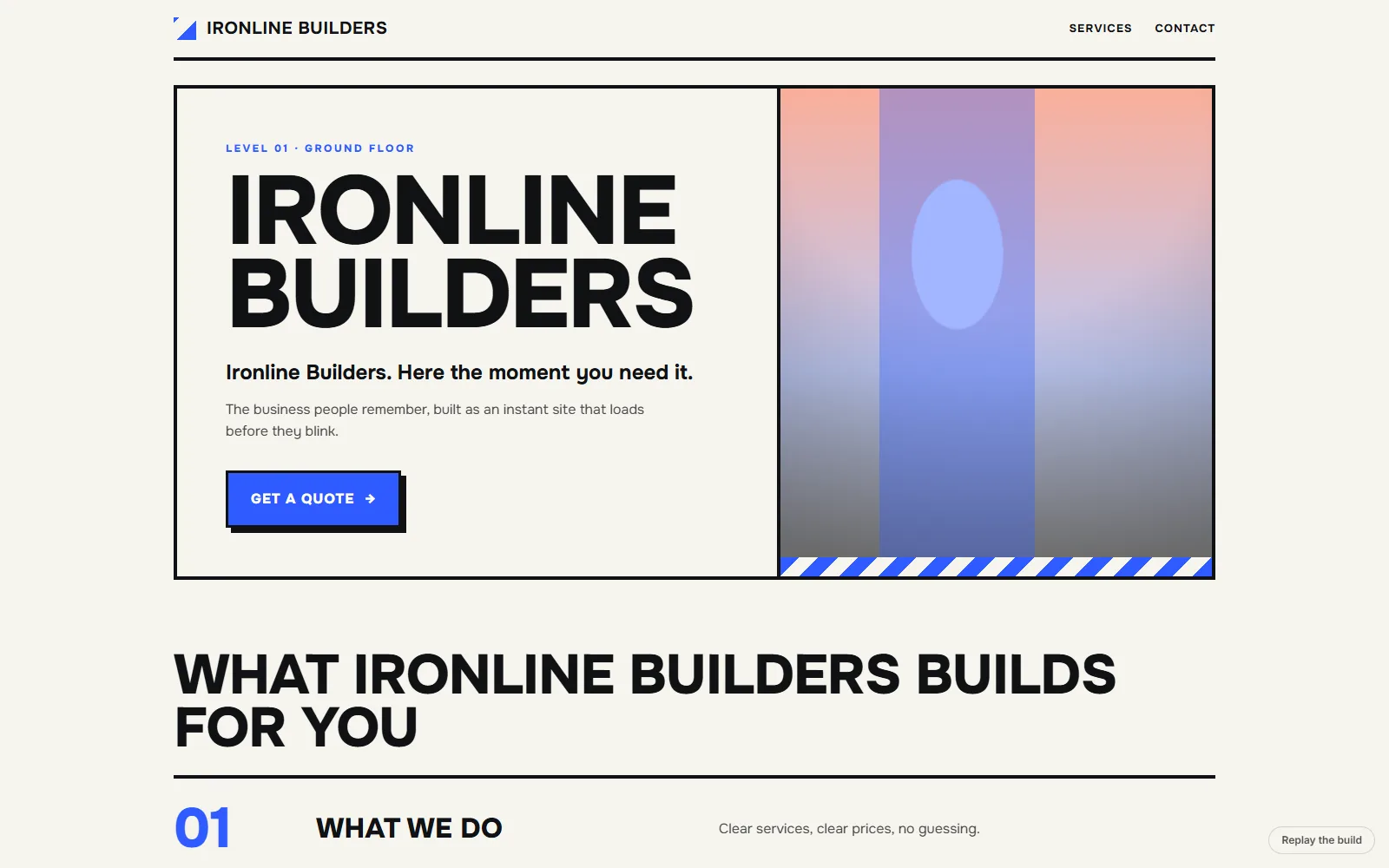 Crane Lift website
