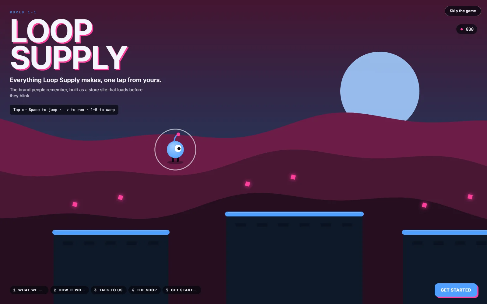 Runner website