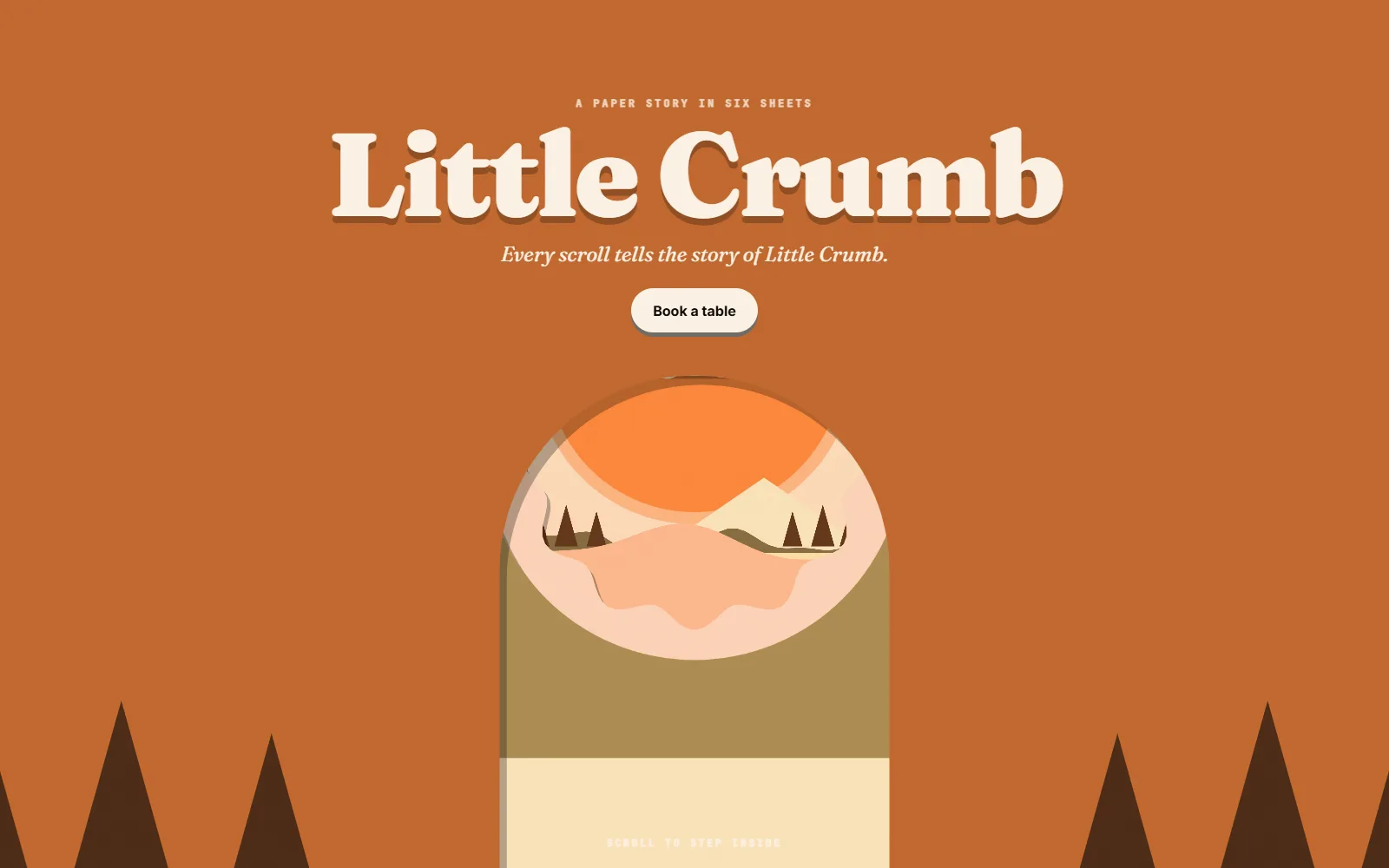 Paper Diorama website
