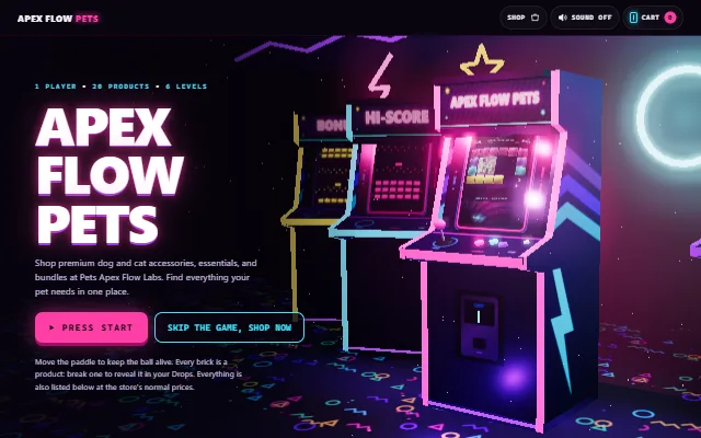 Arcade Drop design preview